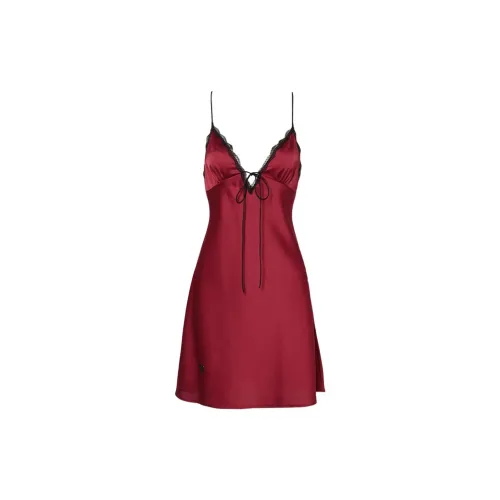 DPLAY SWEET Бургунди Женские Ночные сорочки