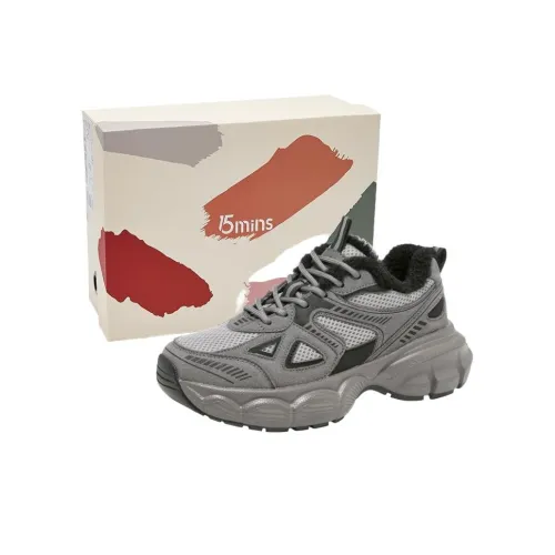 15 MINS Низкий топ массивные кроссовки 4,5 см женские