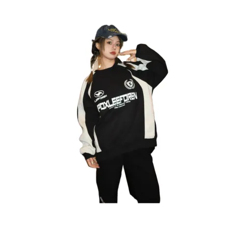 W9H2 Черный Унисекс Свитшоты