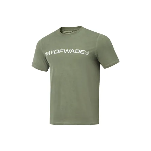 Подкладка Травяной Зеленый Промытый Мужская T-Рубашка