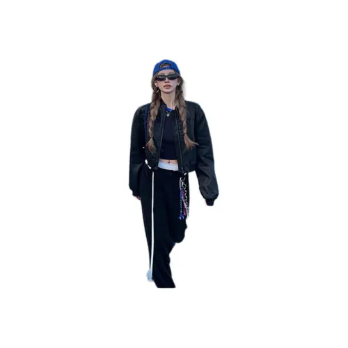 SIXUSICHOU Кожа Куртка Женская