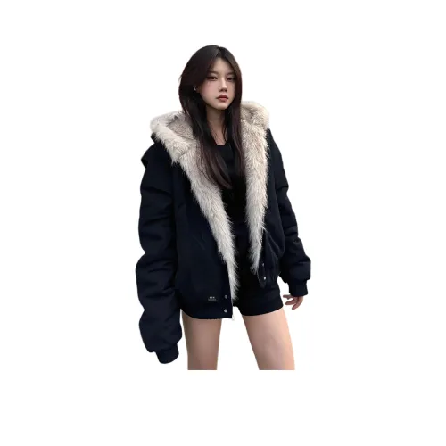 XUBAIHUO Черный Унисекс Пуховики