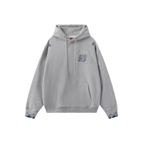 NSTNEW START Светло-пшеничный серый с Sprouting Ярлык Унисекс Свитшоты