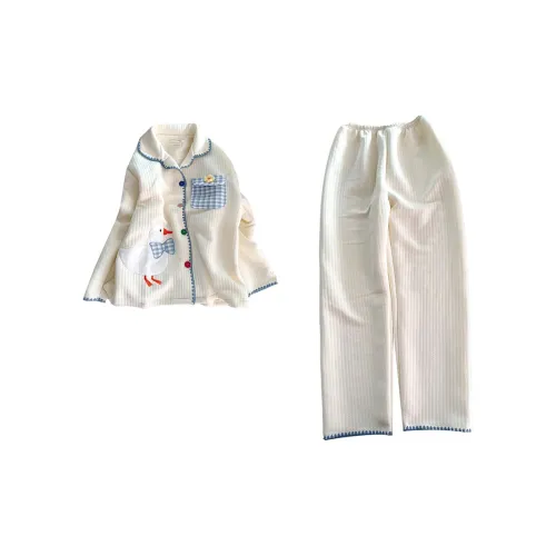 ЮЙЧЖАОЛИНЬ Pajama Комплект Осенний и Зимний Женский