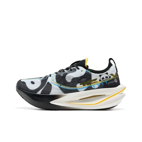 XTEP 160X 7,0PRO Беговые кроссовки Низкий верх Классический Белый Черный Розовый Желтый Мужской