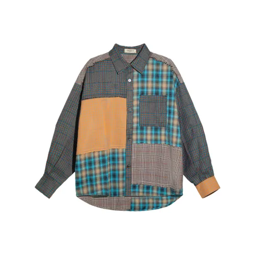 HUMODESIGN Осенне-зимняя длинная рубашка с длинным рукавом унисекс