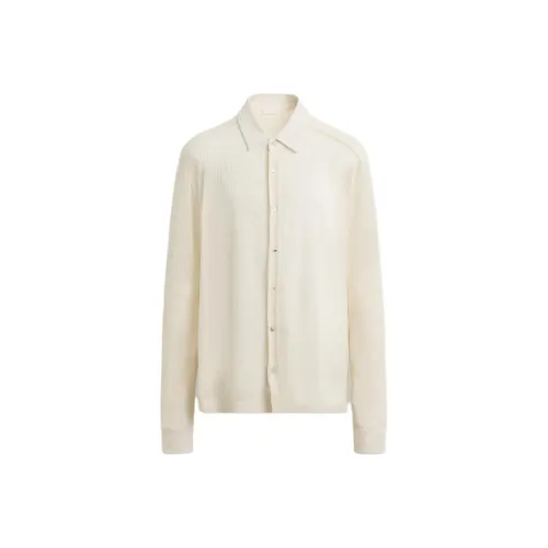 ZARA Экрю Мужские Рубашки