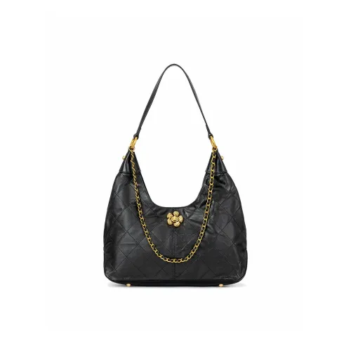 Roberta Di Camerino Сумка через плечо из коровьей кожи женская черная