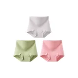 Светло-серый + зеленый + розовый