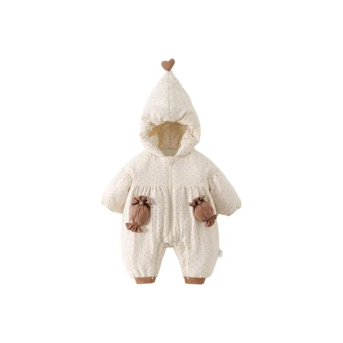 XiaoJinBu Бежевый Малыш Комбинезоны Ползунки