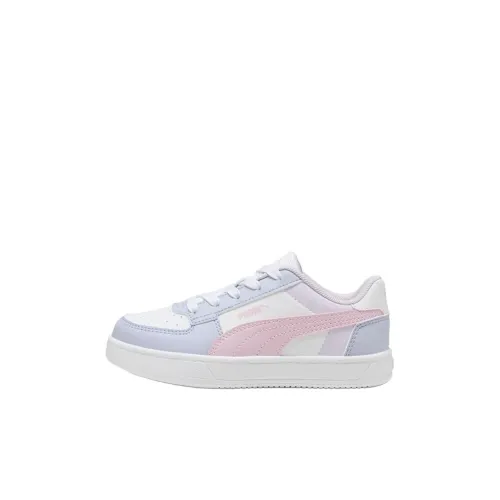 PUMA Caven 2,0 Low Топ Скейтборд Кроссовки Синий Розовый Детский