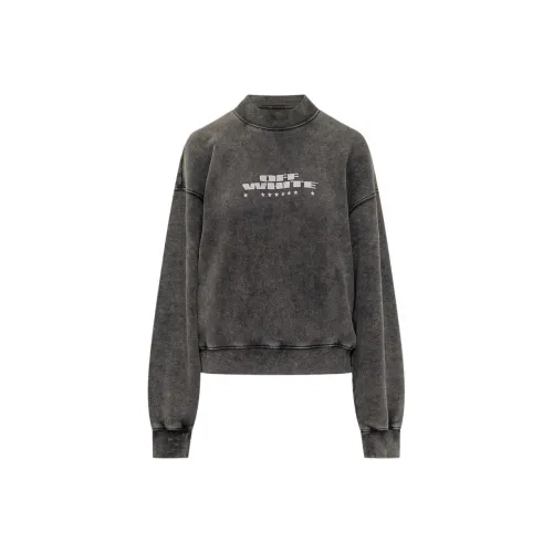 OFF Белый FW25 Свитшот Женский