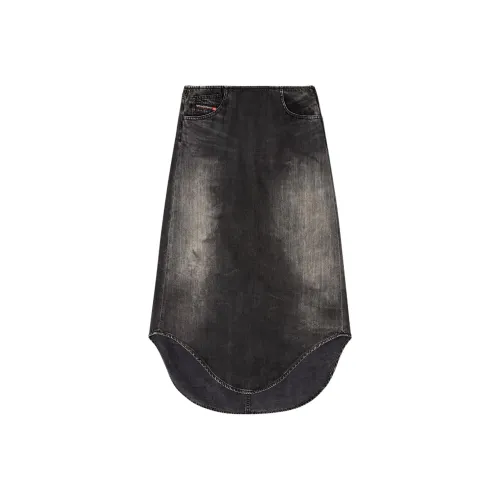 DIESEL Деним Длинная Юбка Женская