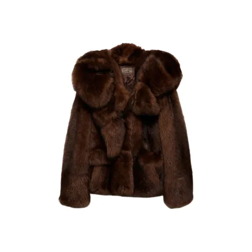 PRADA Румяный Женские Меховые изделия