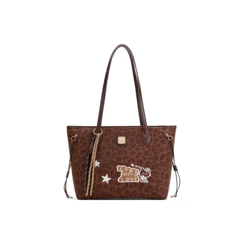 SHORT HAIR GIRL ПУ (полиуретан) Сумка через плечо Женская Хаки коричневый Споттер Серый Painted Color