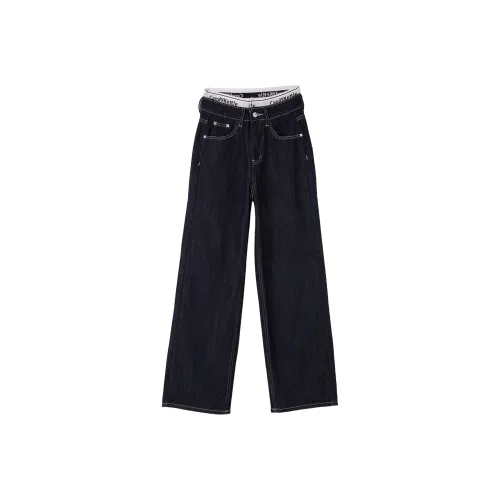 Cypress House Темно-синие женские джинсы