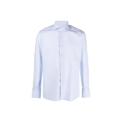 Tagliatore Рубашка Мужская Светло-Синяя