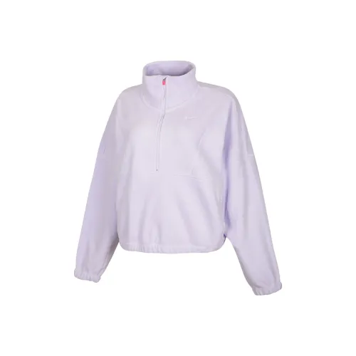 nike Фиолетовый Женские Свитшоты