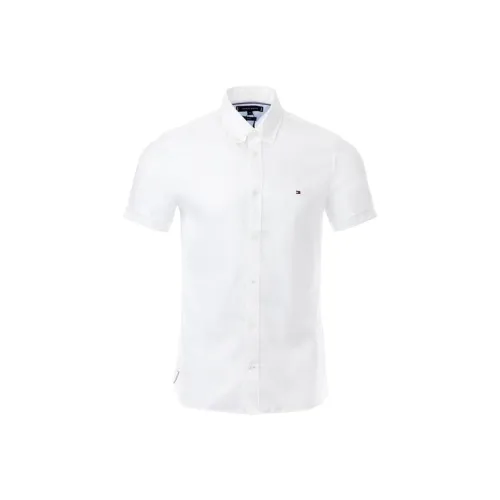 Tommy Hilfiger Белые Мужские Рубашки