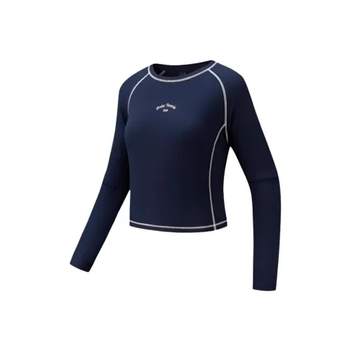 ANTA SUPERSTORE Pure Темно-синие Женские T-рубашки