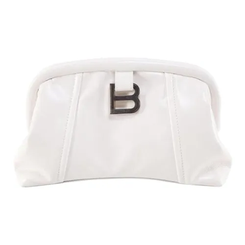 Balenciaga Кожа Клатч Сумка на плечо Женская Белая