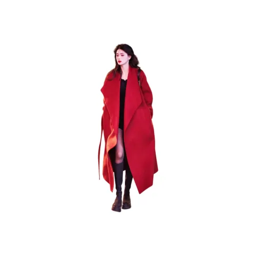 GIUHF Red Women's Coat GIUHF Красный Женский Пальто