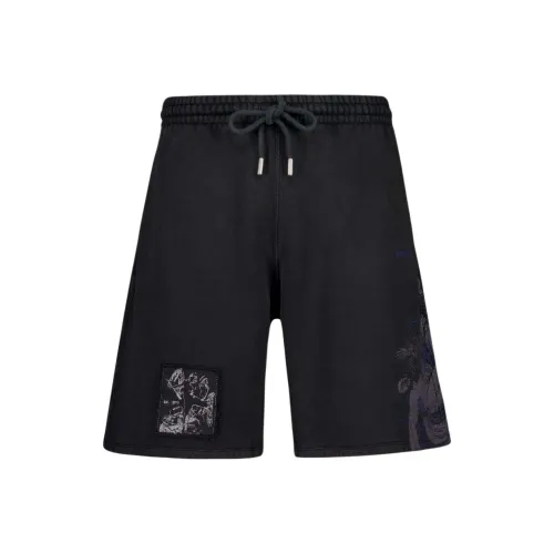 Off Белый Черный Мужские Повседневные Шорты