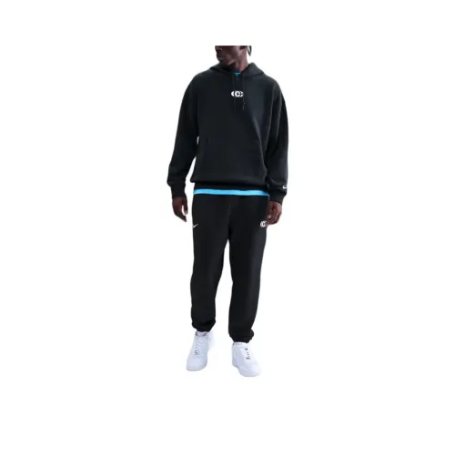 Nike Черные Унисекс Повседневные Штаны