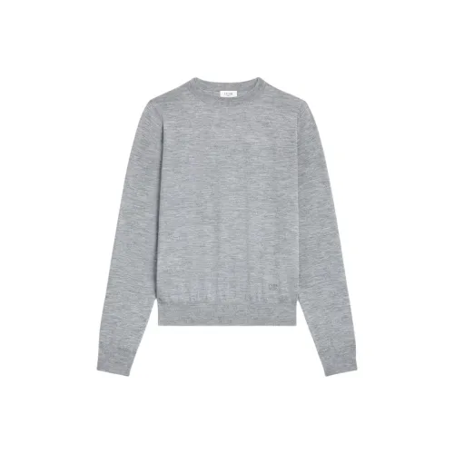 CELINE Серый Мужской Кашемировый Свитер