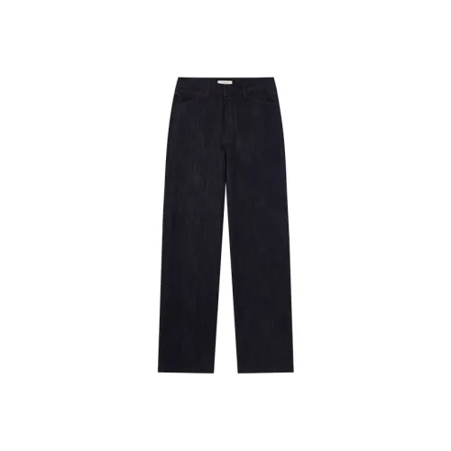 OPICLOTH Синий Черный Унисекс Джинсы