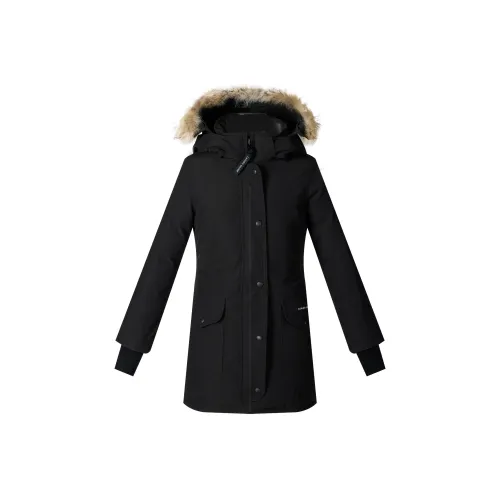 Canada Goose Trillium Down Jacket Parka Coat Women's Black Канада Goose Trillium Пуховик Парка Пальто Женское Черное