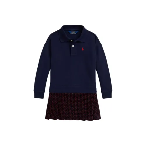 Polo Ralph Lauren Морской синий Платья для девочек