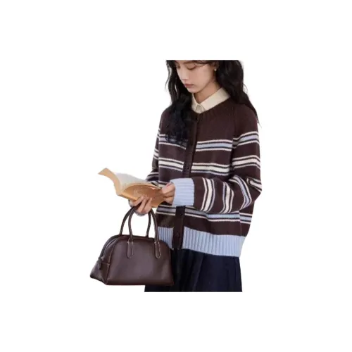 BVODE Кофейные полоски Женские Трикотаж