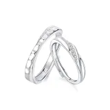 Осенний в Любовь Пара Парные кольца