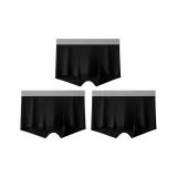 [N0189 100% хлопок антибактериальный] Черный *3