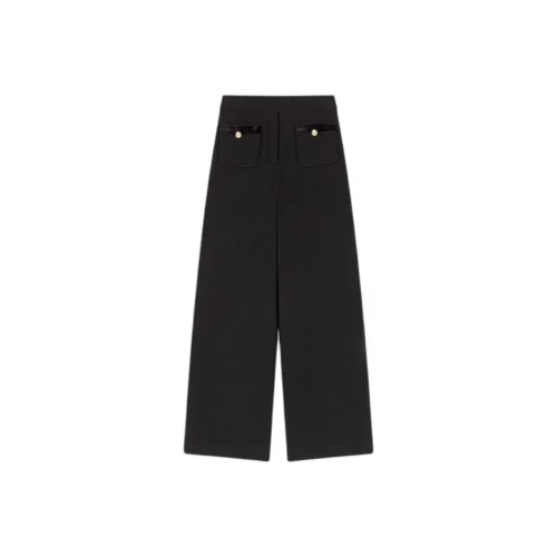 Maje Черные Женские Повседневные Брюки