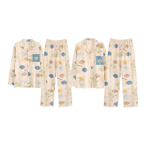 CHUDUAN XGL 58679 Пара Унисекс Пижамные комплекты
