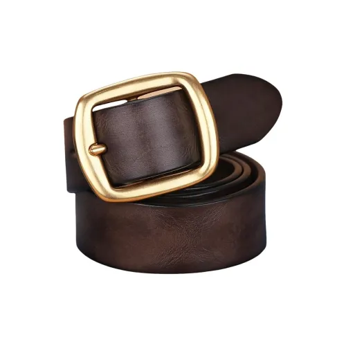 ROLLSMINJOR Ремни из натуральной коровьей кожи мужские 3,8 см