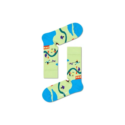 Happy Socks Многоцветные Унисекс MID Носки до икры