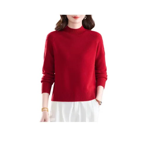 H YXIANG Кашемир Свитер Женские