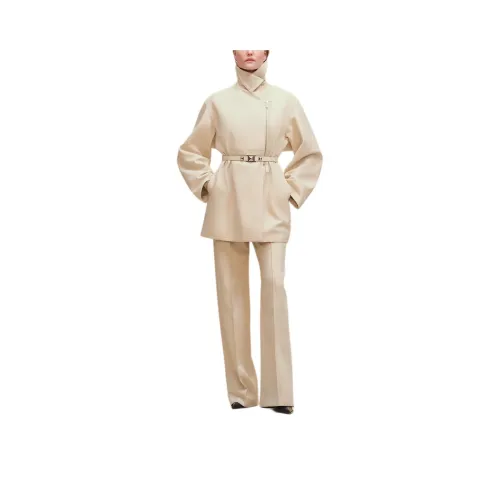 HERMES FW25 Кожа Куртка Женская