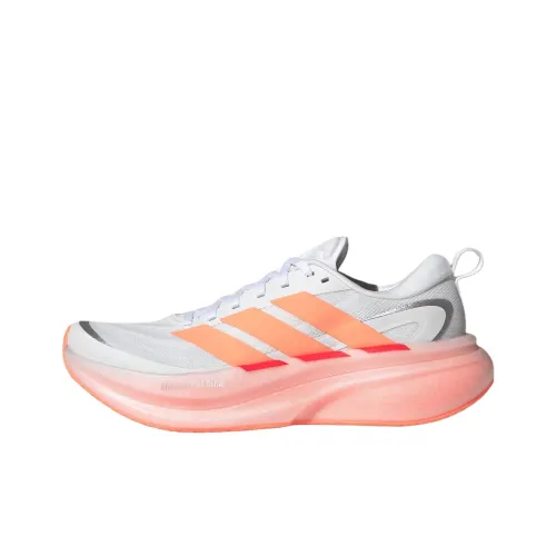 Adidas Supernova Glide Дышащие Беговые Кроссовки Женские Белые