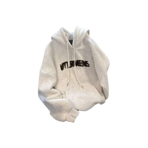 Wooden Rabbit Белый Серый Мужской Свитшот