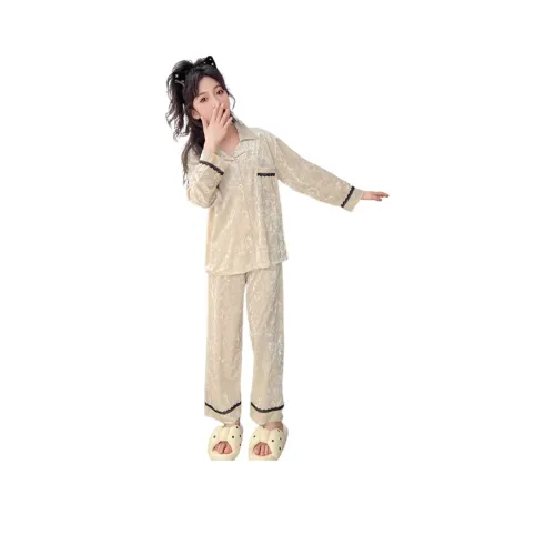 Rindu Домашний Комплект Осенний Бежевый Детский