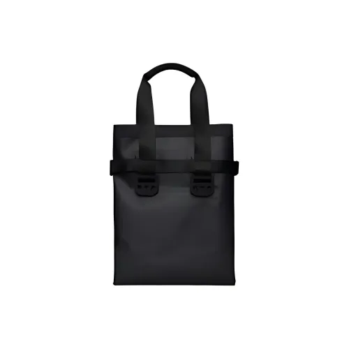 Rains Нейлоновая сумка-тоут сумка для покупок сумка через плечо унисекс черный