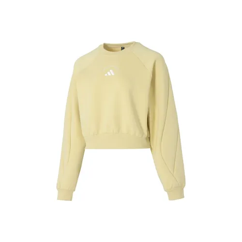 Adidas Желтые Женские Свитшоты