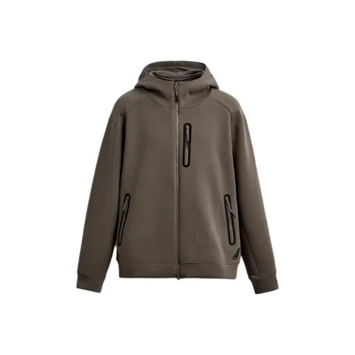 ZARA Песочный Мужской Свитшот