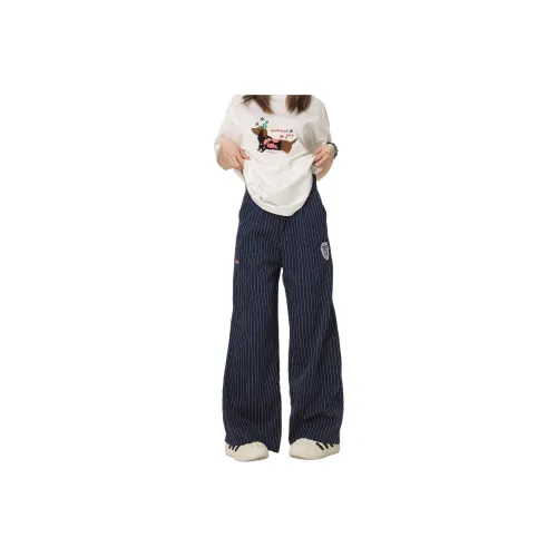PISYPOX Blue Unisex Casual Pants PISYPOX Синий Унисекс Повседневные Штаны