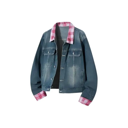 Wick Buen Синий Женские Джинсовые Куртки