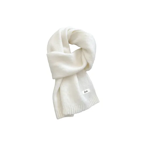 Барби Смесовая шерсть Вязаные шарфы Женские